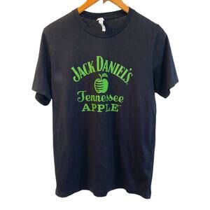 Jack Daniels black and green short sleeve t-shirt size LG